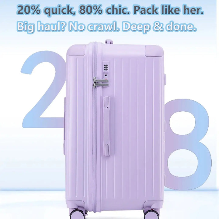 Beveiligde Milano Voyager harde koffer met geïntegreerd TSA slot voor veilige reizen. Essentiële reisaccessoire.