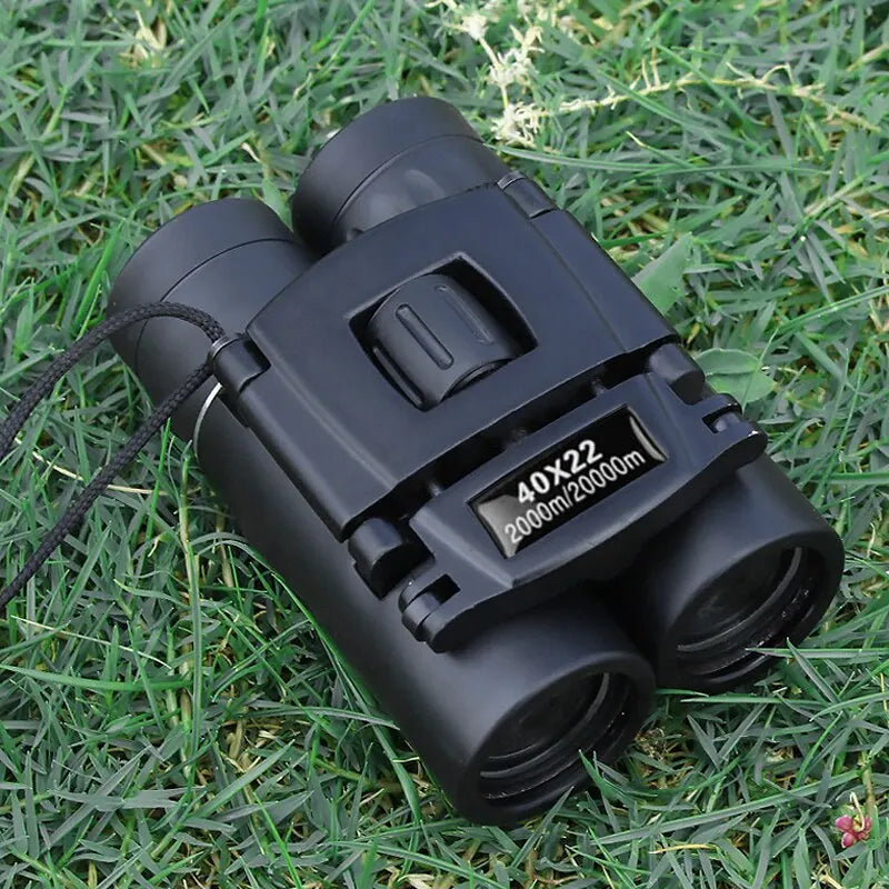 Compacte 40x22 verrekijker, ideaal voor jacht, vogels kijken & buitensport met heldere HD optiek.