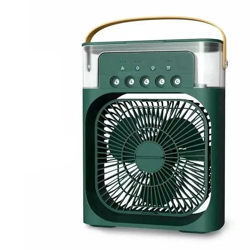 Effectieve koelventilator voor individuele verkoeling, creëert een comfortabele zone binnen.