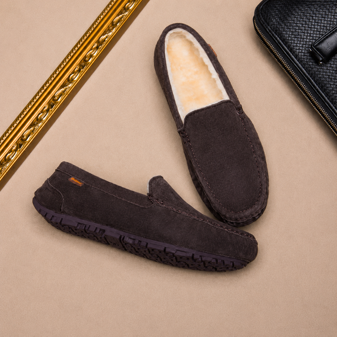 Outback Luxe - Herenpantoffels met Antislip Zool