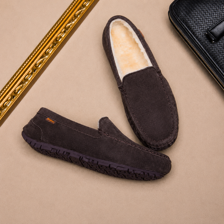 Outback Luxe - Herenpantoffels met Antislip Zool