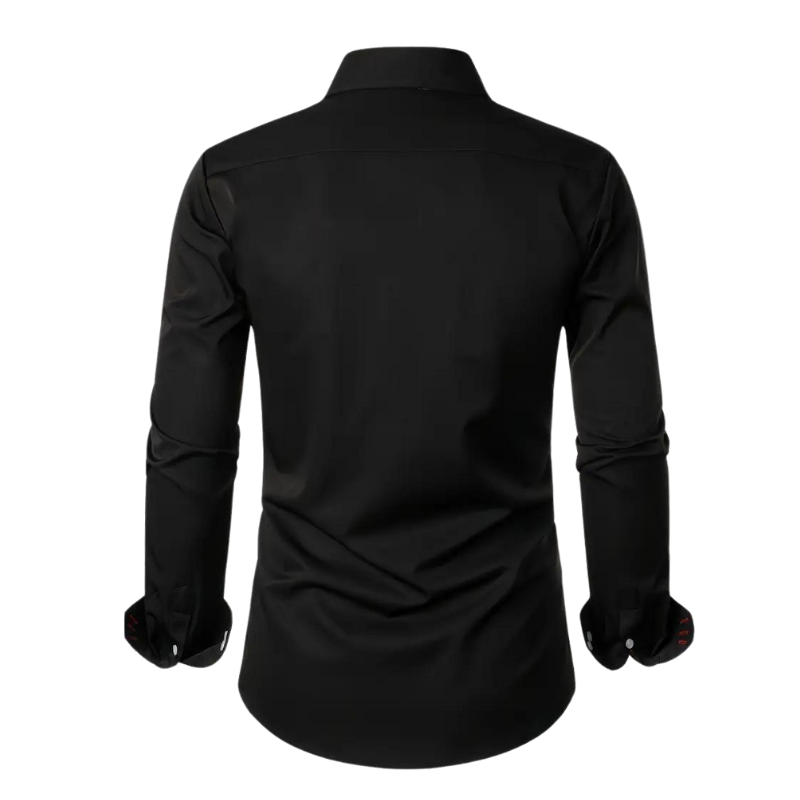 Comfortabel heren overhemd, modern snit, perfecte keuze voor party en casual kleding.