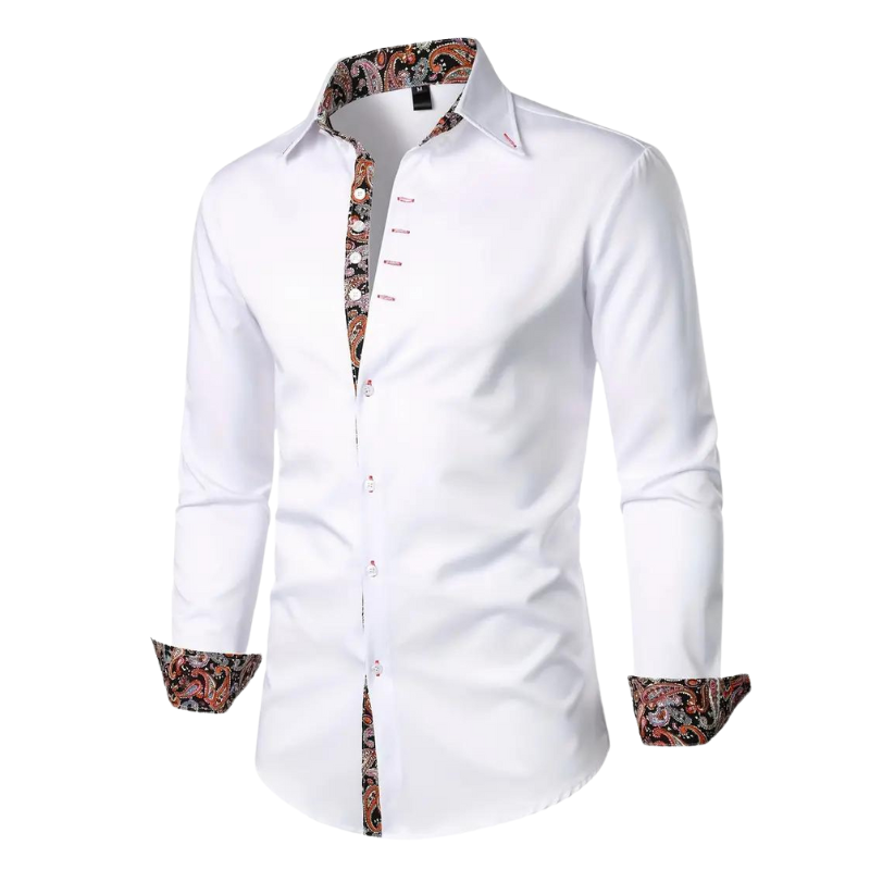 Nieuwe collectie heren party overhemd, elegant en comfortabel, ideaal voor avondje uit.