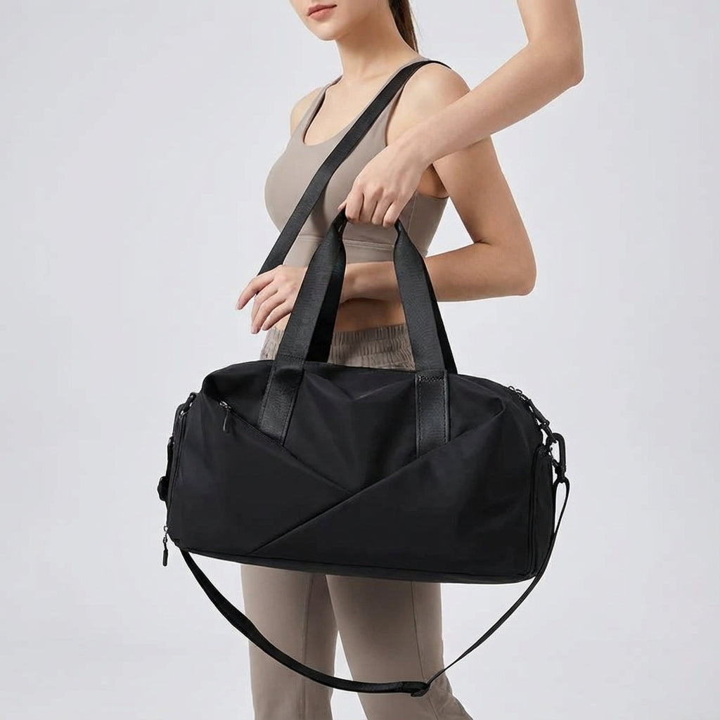 Ruime Movella gymtas voor al je fitness gear en reisbenodigdheden, ook geschikt als handbagage en yogatas.