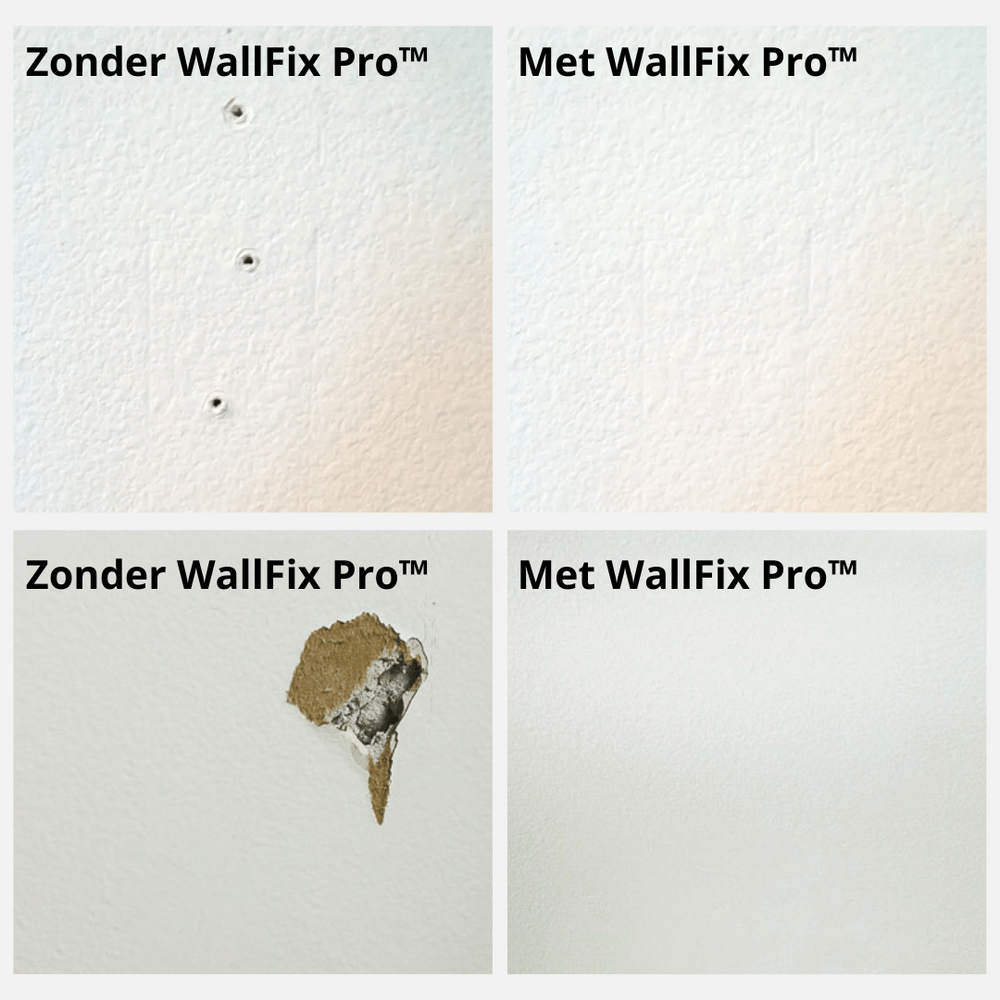 Detail van muurreparatiecrème kit met precisie applicator voor snelle en efficiënte muurvuller reparaties.