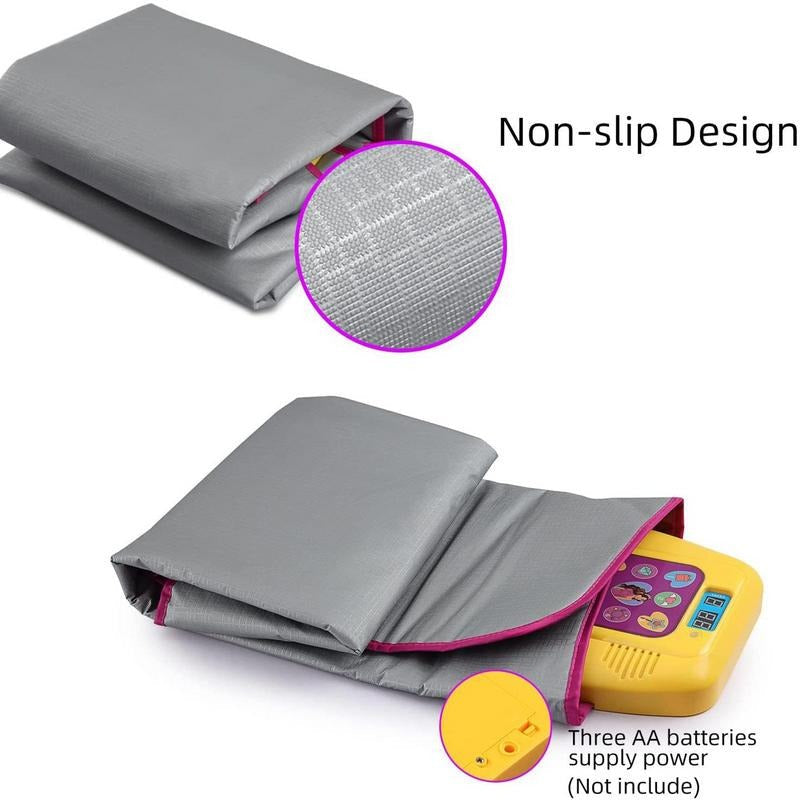 "Muzikale LED dansmat voor kinderen met anti-slip design, educatieve elementen en kleurrijke verlichting voor binnen en buite