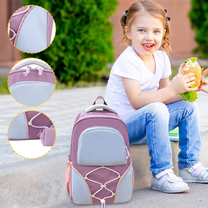 Nivora etui, onderdeel van de complete schooltas set met grote capaciteit rugzak & extra tas.