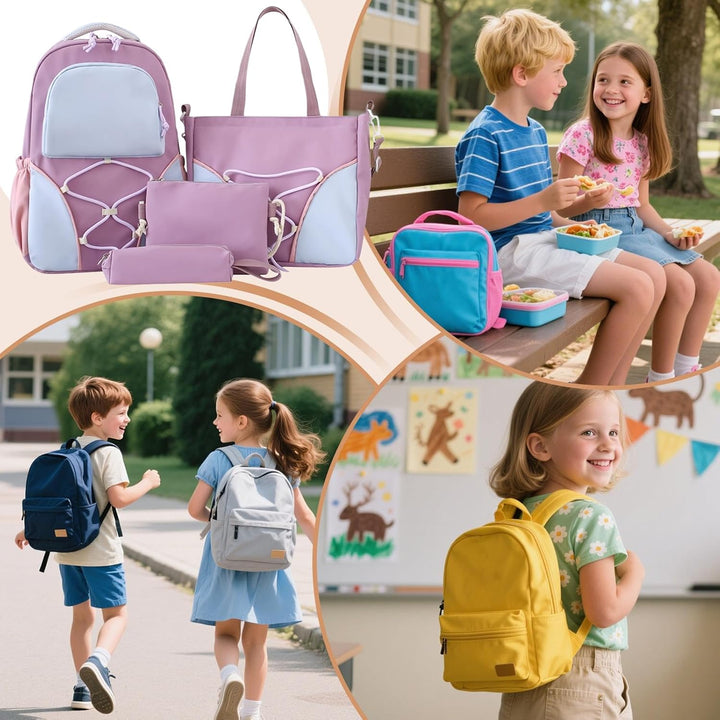 Nivora schoudertas, complementair aan de grote rugzak in deze schooltas set voor studenten.