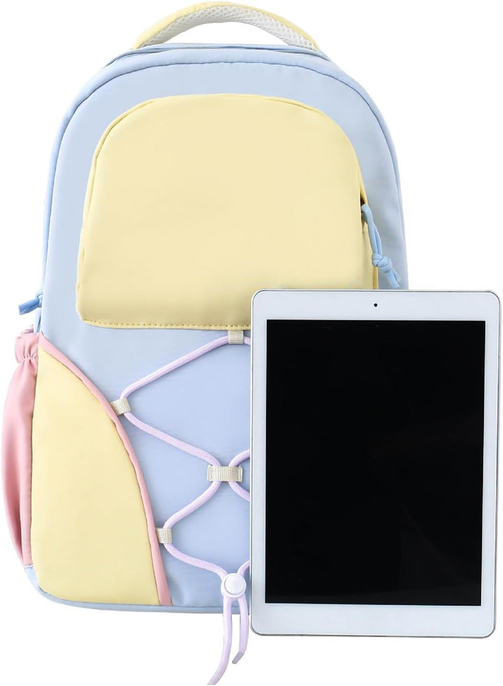 Duurzame Nivora schooltas set: complete rugzak met etui & extra tas voor dagelijks schoolgebruik.