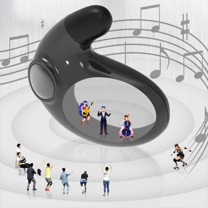 Draadloze Bluetooth slaapoordopjes voor premium audio en ultiem comfort, zelfs onder een kussen.