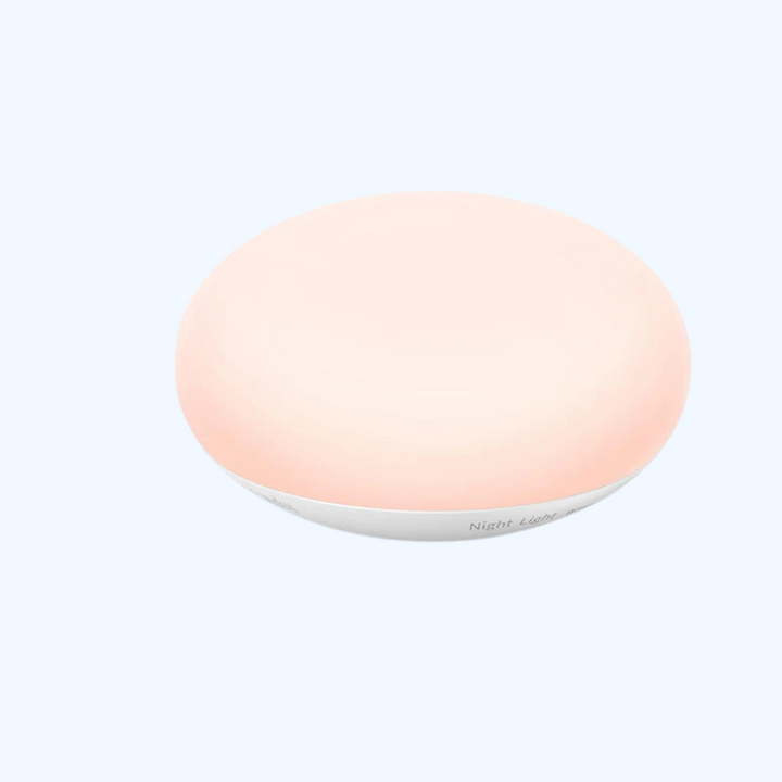 Oogvriendelijk BPA-vrij baby borstvoedings nachtlampje, dimbaar siliconen lampje voor babykamer.