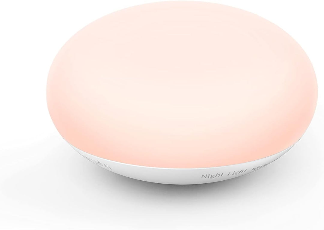 Veilig BPA-vrij siliconen borstvoedingslampje, zacht dimbaar licht voor kinderkamer.