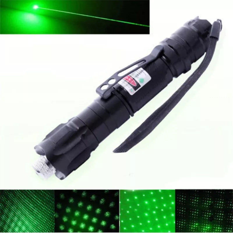 Oplaadbare groene laser voor astrofotografie en sterrenkijken; nauwkeurig objecten aanwijzen in de nachtelijke hemel.