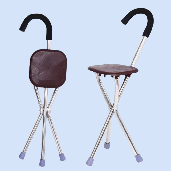 "Opvouwbare CrutchSeat kruk, ergonomisch, lichtgewicht, groen, ideaal voor binnen- en buitengebruik, draagbare accessoires"