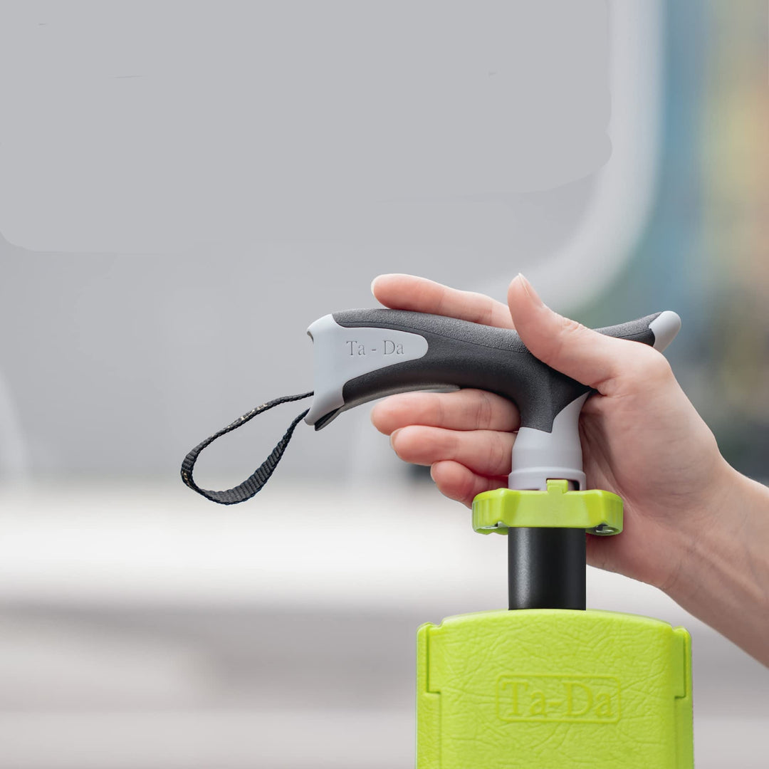 "Opvouwbare CrutchSeat kruk, ergonomisch, lichtgewicht, groen, ideaal voor binnen- en buitengebruik, draagbare accessoires"