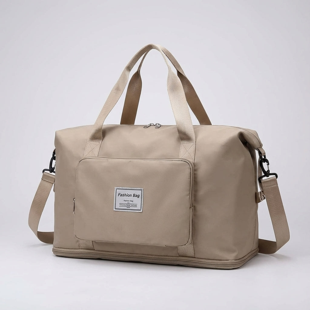 Compacte, waterdichte opvouwbare reistas (duffelbag). Perfect als sporttas of voor korte reizen.