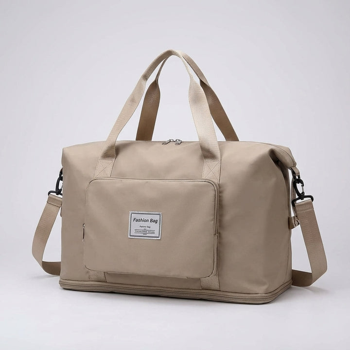 Compacte, waterdichte opvouwbare reistas (duffelbag). Perfect als sporttas of voor korte reizen.
