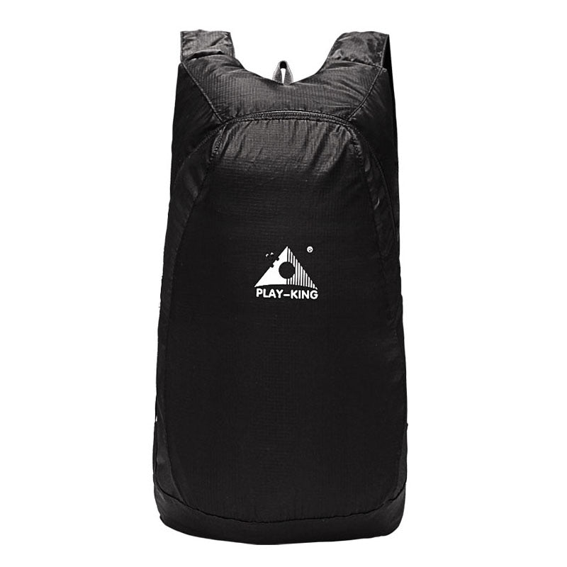 Duurzame polyester opvouwbare rugzak 20L, waterafstotend en ultralicht voor outdoor activiteiten en reizen.