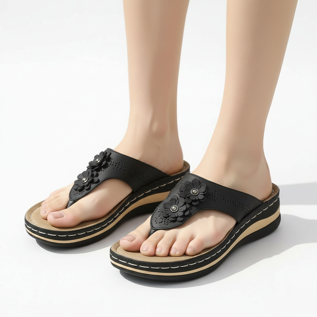 Orthopedische dames slippers voor ultiem comfort en pijnvrije stappen. Ideaal bij voet-, rug- of knieklachten.