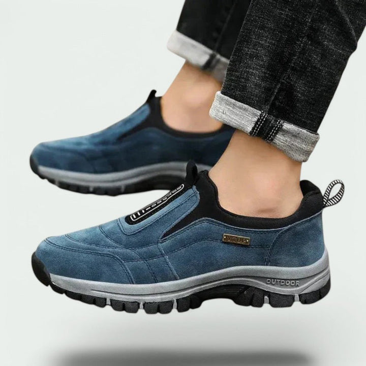 Orthopedische wandelschoenen met brede pasvorm, antislipzool; ideaal voor outdoor avonturen, comfort en stabiliteit.