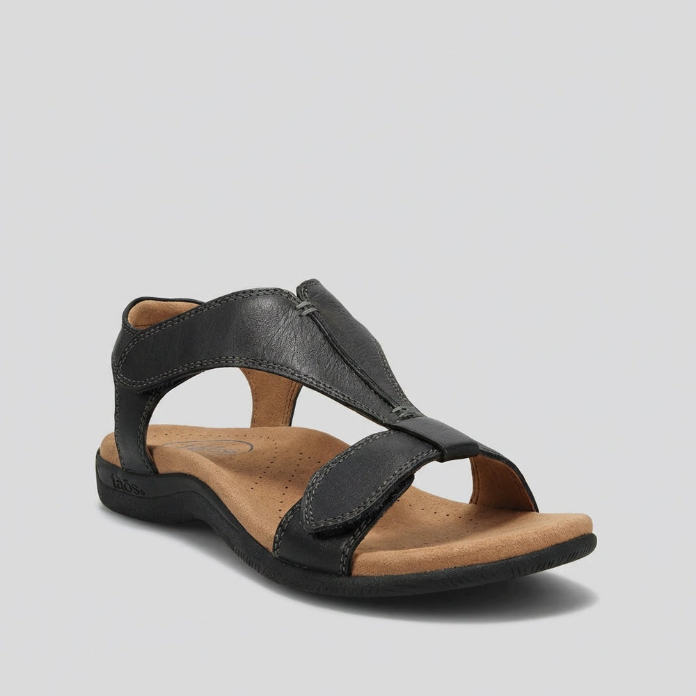 Stijlvolle dames sandalen met orthopedische voetbed voor optimaal comfort tijdens de zomer.