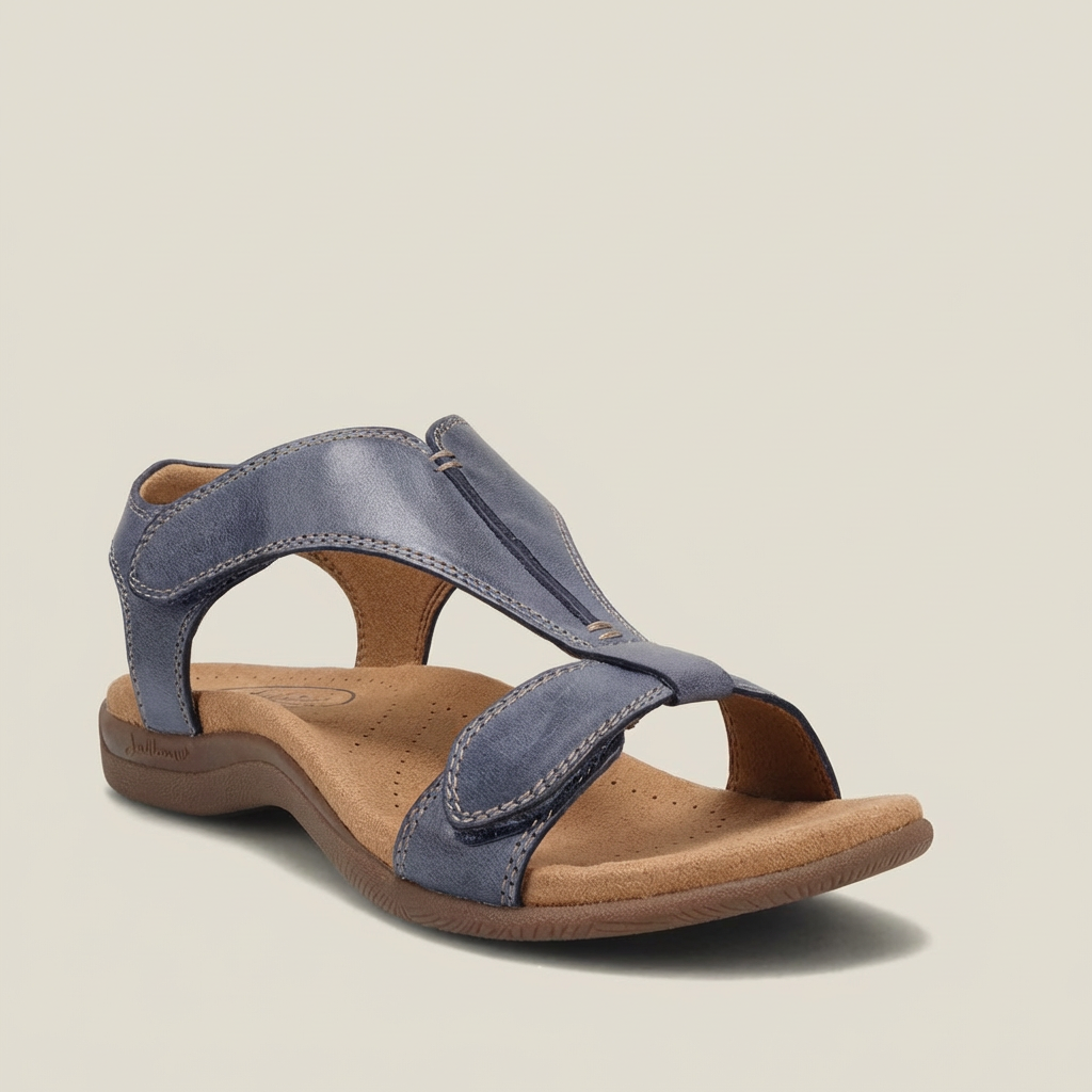 Moderne dames sandalen, orthopedisch en comfortabel, perfect voor zomerse dagen met optimale ondersteuning.
