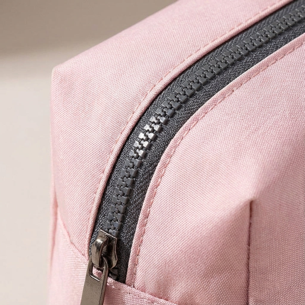 Compacte Packify reistoilettas past naadloos in een koffer; een ideale unisex reisaccessoire organizer.