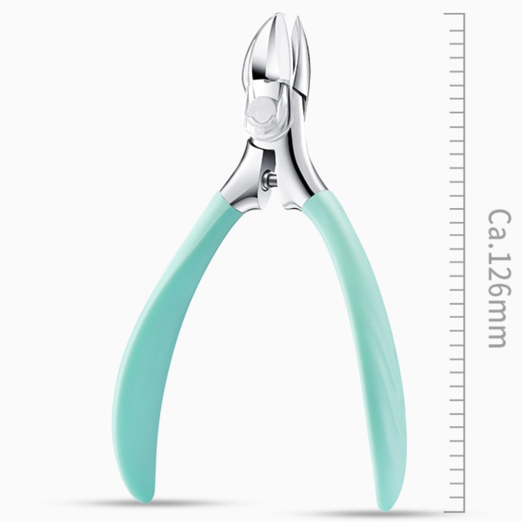 Set van hoge kwaliteit teennagelknipper, geschikt voor persoonlijke verzorging, dikke nagels en ingegroeide nagels, gezondheid.