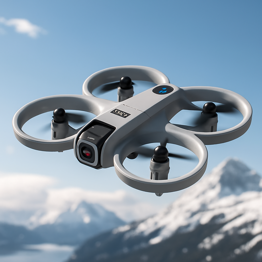 Professionele 8K UHD drone met GPS en geavanceerde hindernisvermijding voor luchtfotografie en video.