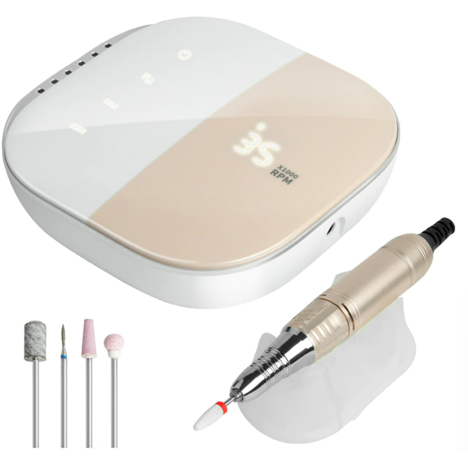 Professionele elektrische nagelvijl voor thuis & salon, perfect voor manicure en pedicure.