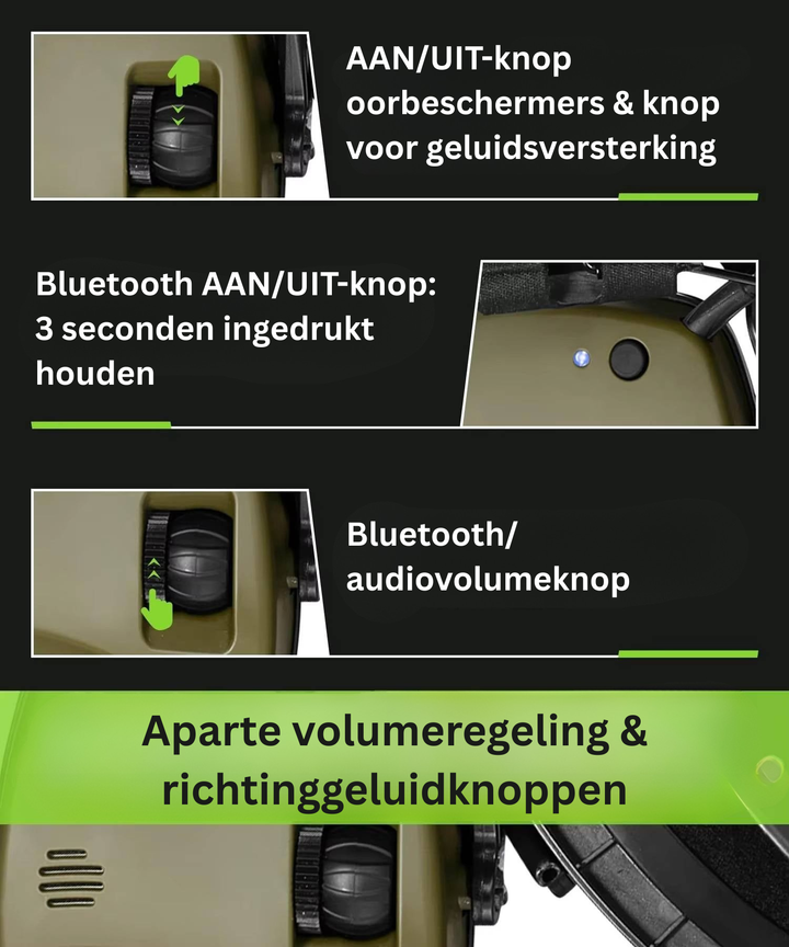 Ergonomische gehoorbescherming oorkappen voor schietsport. Comfortabel & effectief tegen hard geluid. Essentieel voor veiligheid.