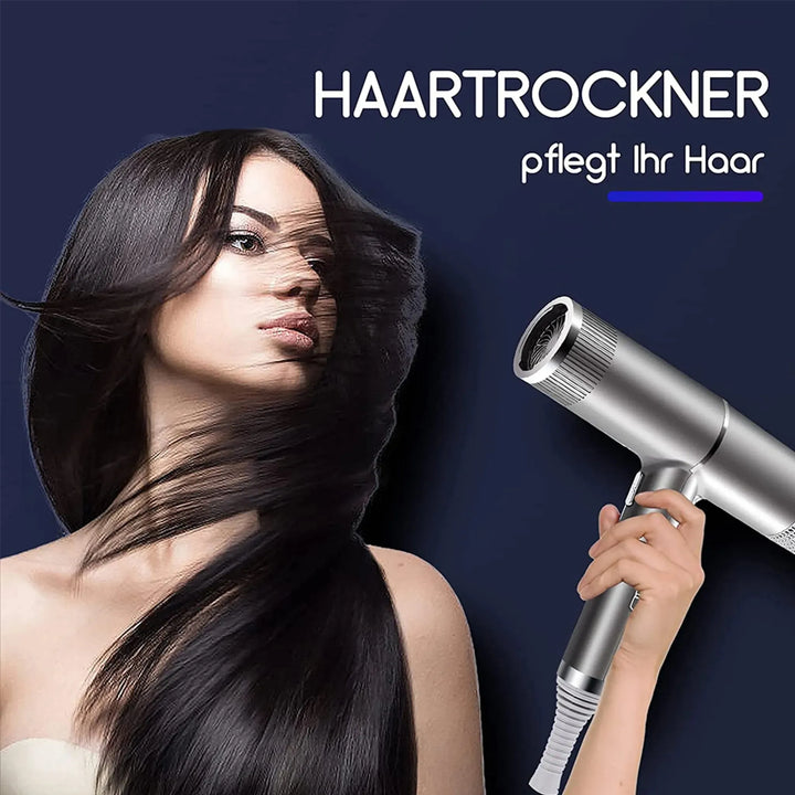 Ervaar snel drogen en gezonde, glanzende lokken met deze geavanceerde, professionele ionische haardroger.