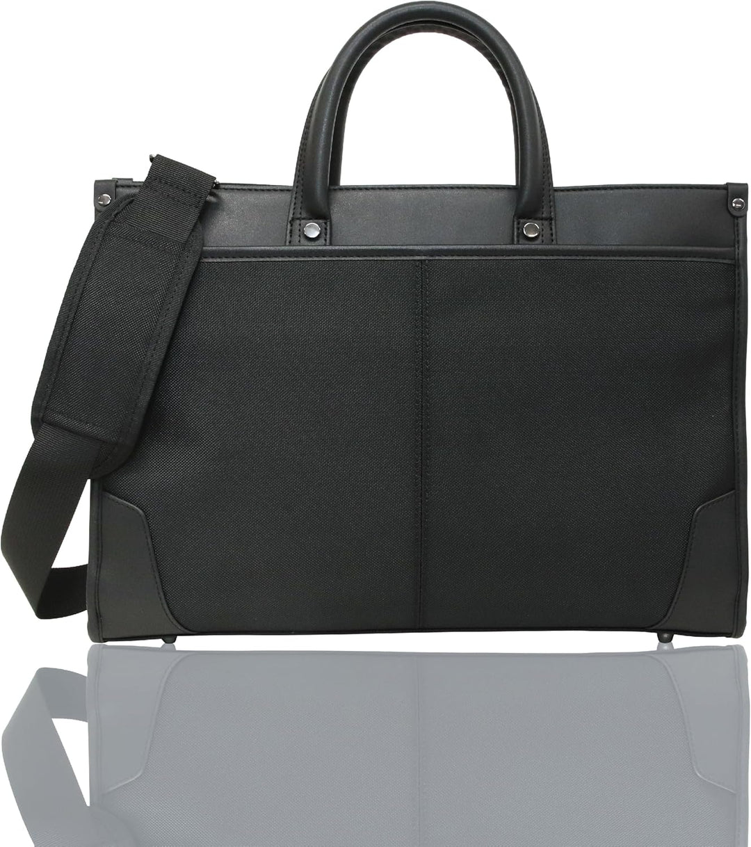 Professionele unisex laptoptas voor zaken. Stevige 2-weg aktetas met georganiseerde opslag voor laptop en documenten.