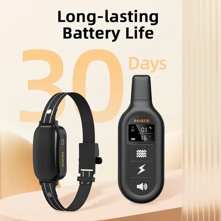 ProTrain waterdichte hondentrainingshalsband. Ontworpen voor training in regen of water, duurzaam en betrouwbaar.