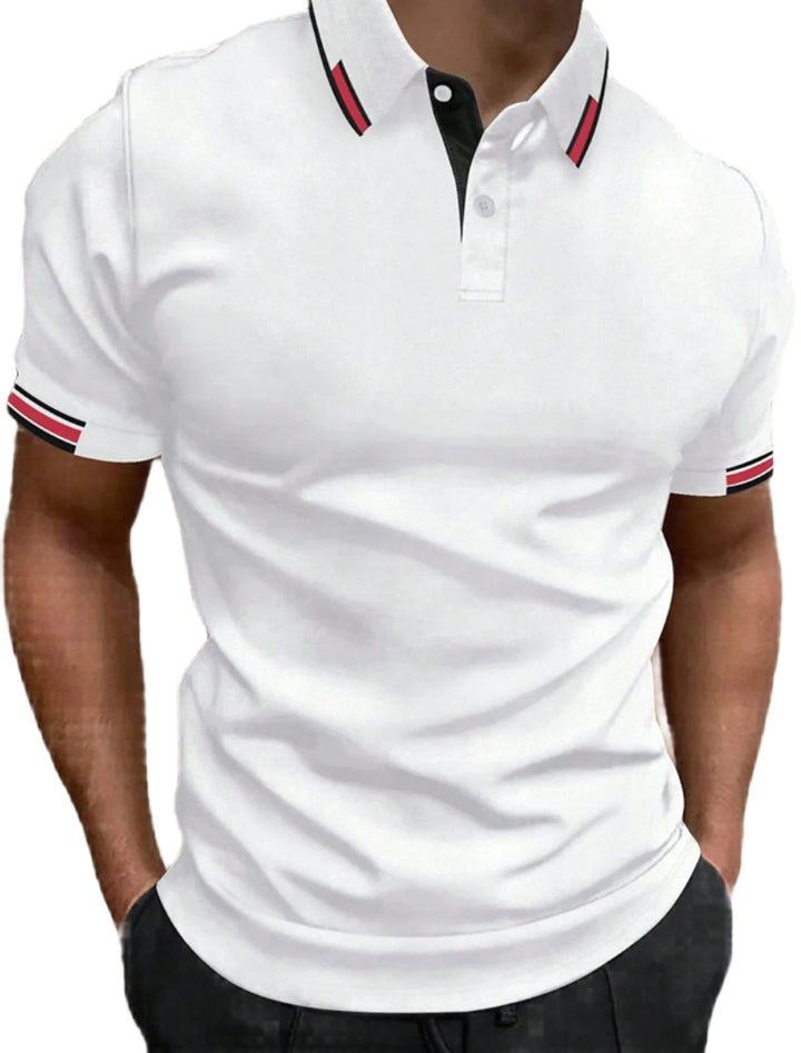 "Ralph herenpolo, regular fit, stijlvolle kleuren; comfortabel, ademend shirt, perfect voor casual en nette gelegenheden."