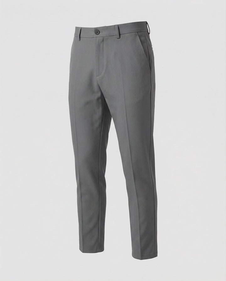 Stijlvolle rechte heren chino broek, perfect voor een formeel evenement of een smart casual gelegenheid.