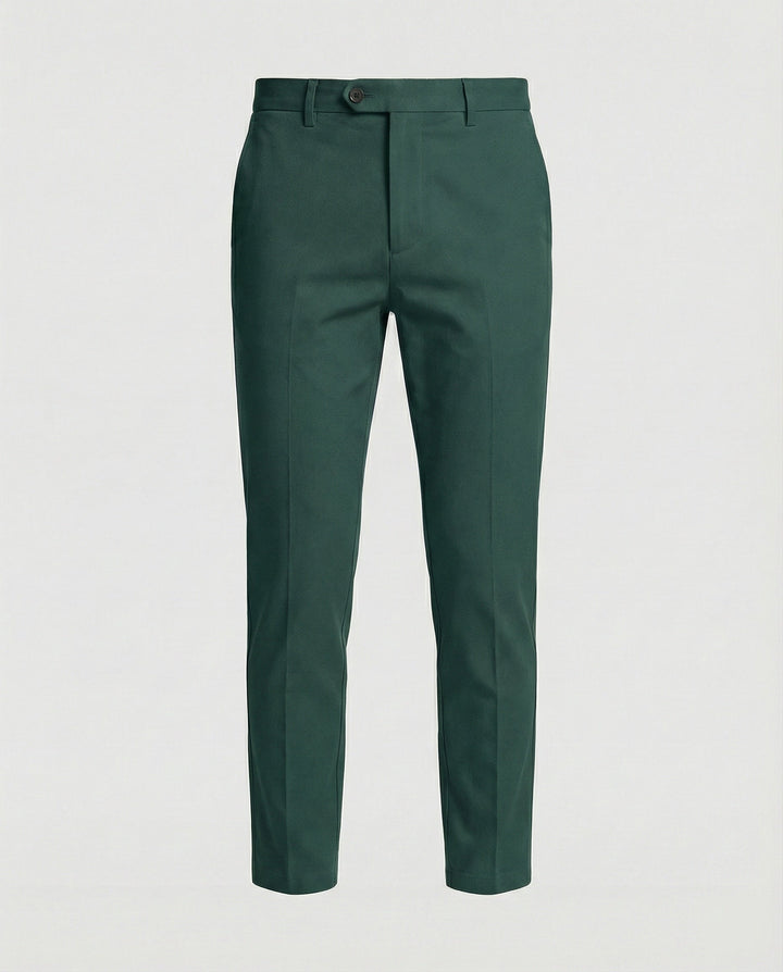 Essentiële heren chino broek met rechte pijp: comfortabel, stijlvol en geschikt voor formeel en dagelijks.