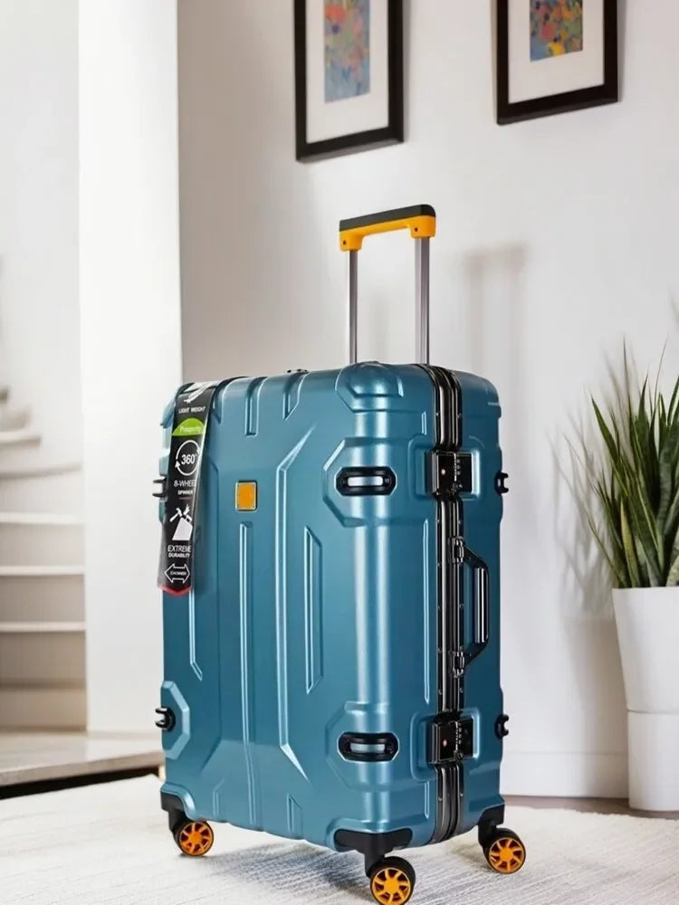Hardschalen reiskoffer Kopenhagen met 360° spinnerwielen en geïntegreerd TSA-cijferslot voor veilige bagage.