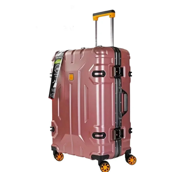Veilige reisbagage: Kopenhagen hardschalen koffer met aluminiumframe en TSA-slot voor extra bescherming.