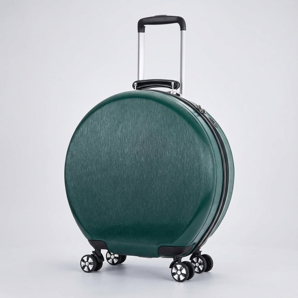 Stijlvolle hard shell reiskoffer met 4 spinnerwielen; CarryLite handbagage voor snel, stressvrij inchecken en reizen.