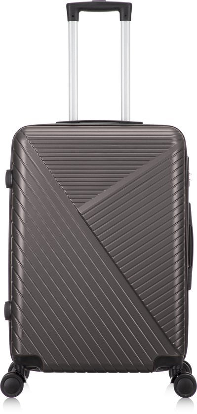 Duurzame Cordoba harde koffer voor reisbagage, beschermt inhoud tegen stoten op vakantie.