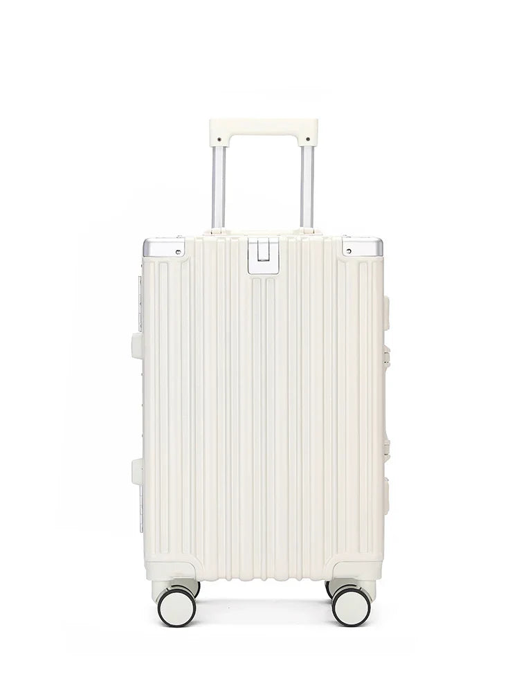 Moderne hardshell koffer 'Campus', duurzaam en lichtgewicht voor al je bagage. Met cijferslot.
