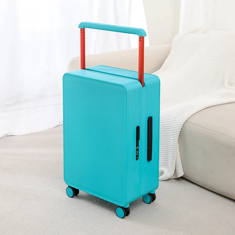 Veilige reisbagage: polypropyleen hardcase koffer met een betrouwbaar TSA combinatieslot.