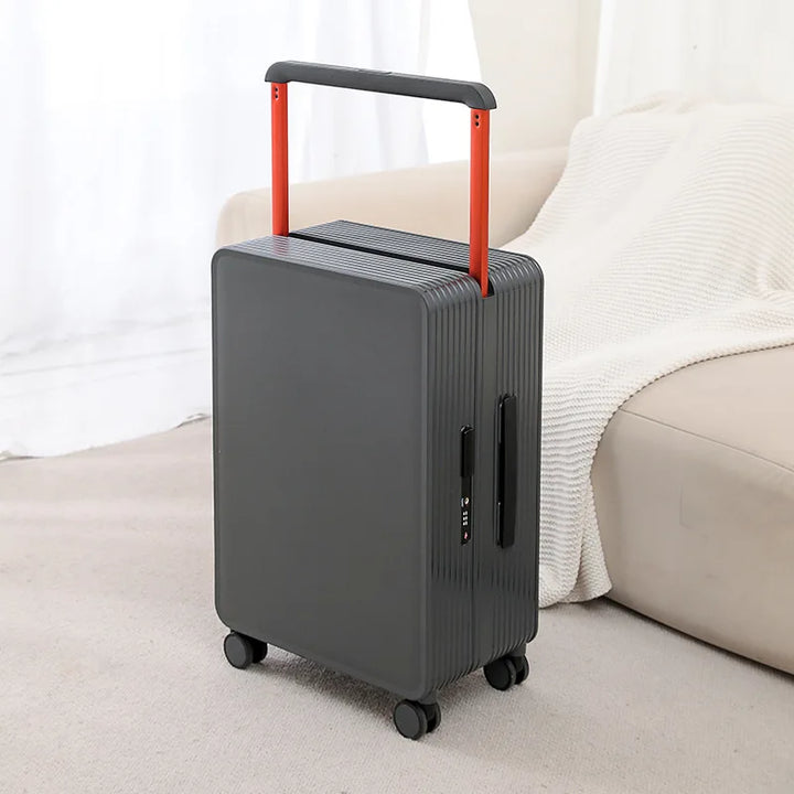Zorgeloos reizen met deze duurzame, schokbestendige PP hardcase koffer Dublin.
