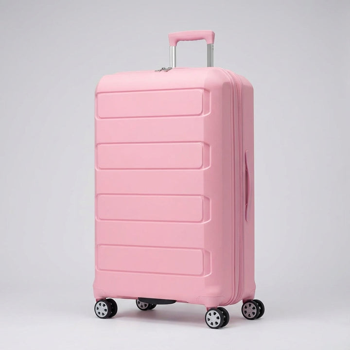 Premium hardshell bagage uit de SpinCore lijn, uitbreidbaar met lichtgewicht constructie en spinner wielen.