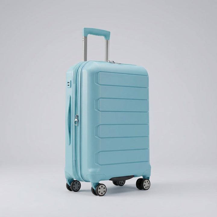 Veilige hardshell koffer, uitbreidbaar voor meer capaciteit, met hoogwaardige spinner wielen voor elke ondergrond.