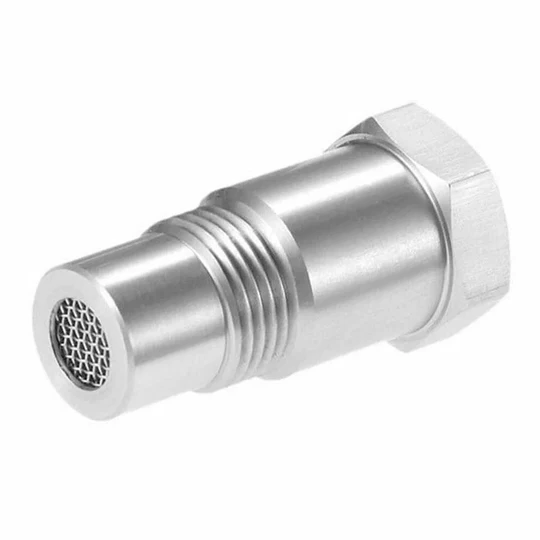Auto tuning accessoire: M18x1.5 O2 sensor adapter van roestvrij staal voor betrouwbare motorstoringslampje eliminatie.