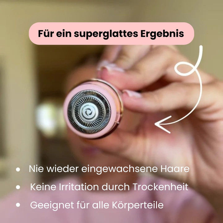 Waterdicht dames scheerapparaat, USB oplaadbaar, voor comfortabele haarverwijdering van vrouwen.