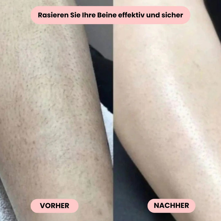 USB oplaadbaar intieme scheerapparaat voor vrouwen, zacht en comfortabel ontharen.