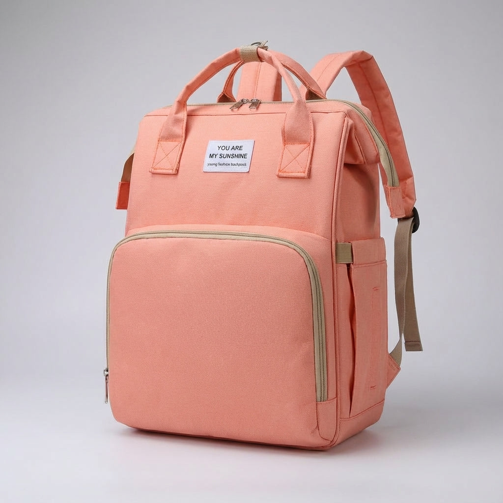 Grote capaciteit babytas rugzak van Babyroam, perfect om alle baby- en ouderbenodigdheden mee te nemen.